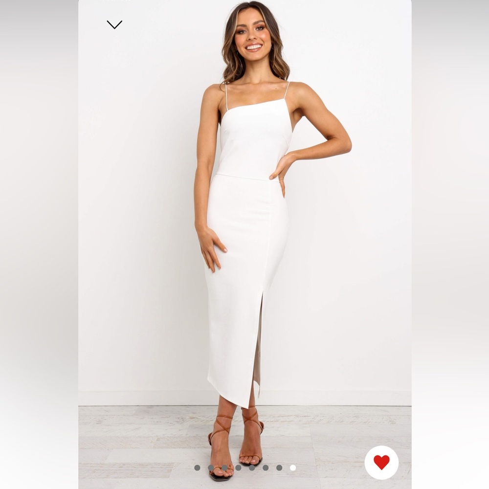 Petal & Pup Zahra White Dress